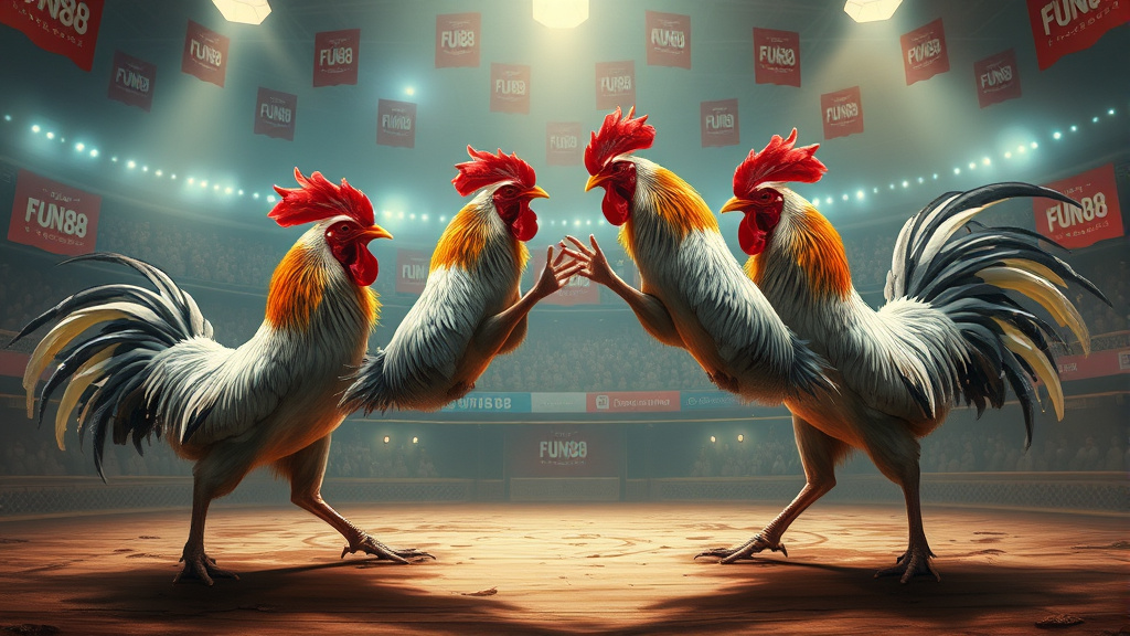 Các thế đá của gà đòn tại FUN88 - Bí quyết chiến thắng trong đấu trường gà Các bí quyết chọn và áp dụng các thế đá phù hợp – Chiến thuật tối ưu tại FUN88