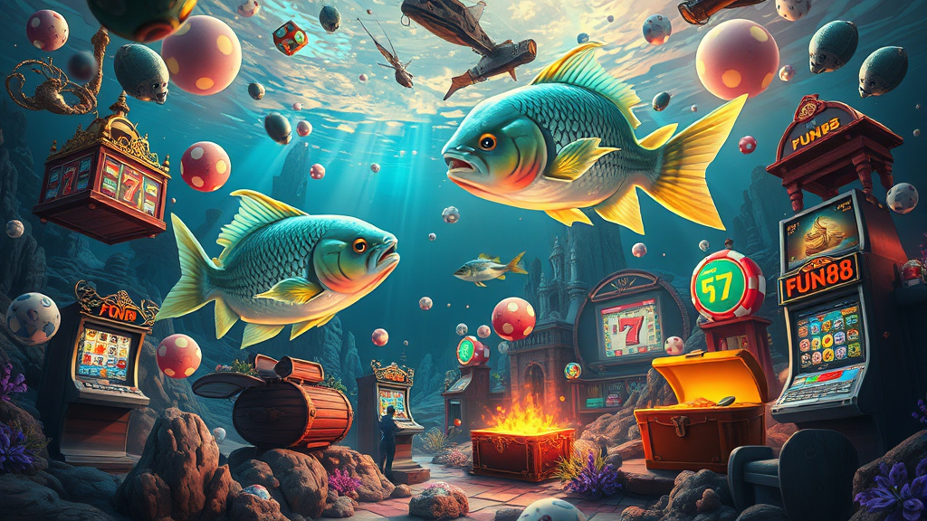Khám Phá Thế Giới Đánh Bắn Cá FUN88 - Cơ Hội Trúng Thưởng Lớn Trong Môi Trường Đáng Tin Cậy Giới Thiệu Về Bắn Cá FUN88 - Trò Chơi Đánh Bập Bảo Vàng Đầy Hấp Dẫn